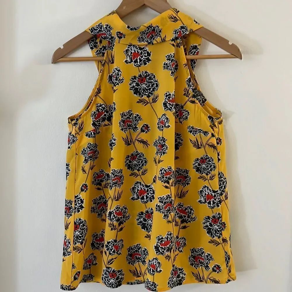 NWT Banana Republic Bow Tie Blouse Size S Petite